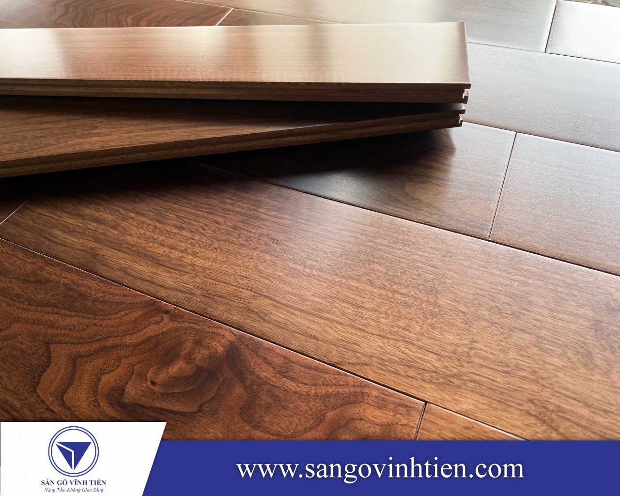 Ván Sàn Gỗ Walnut