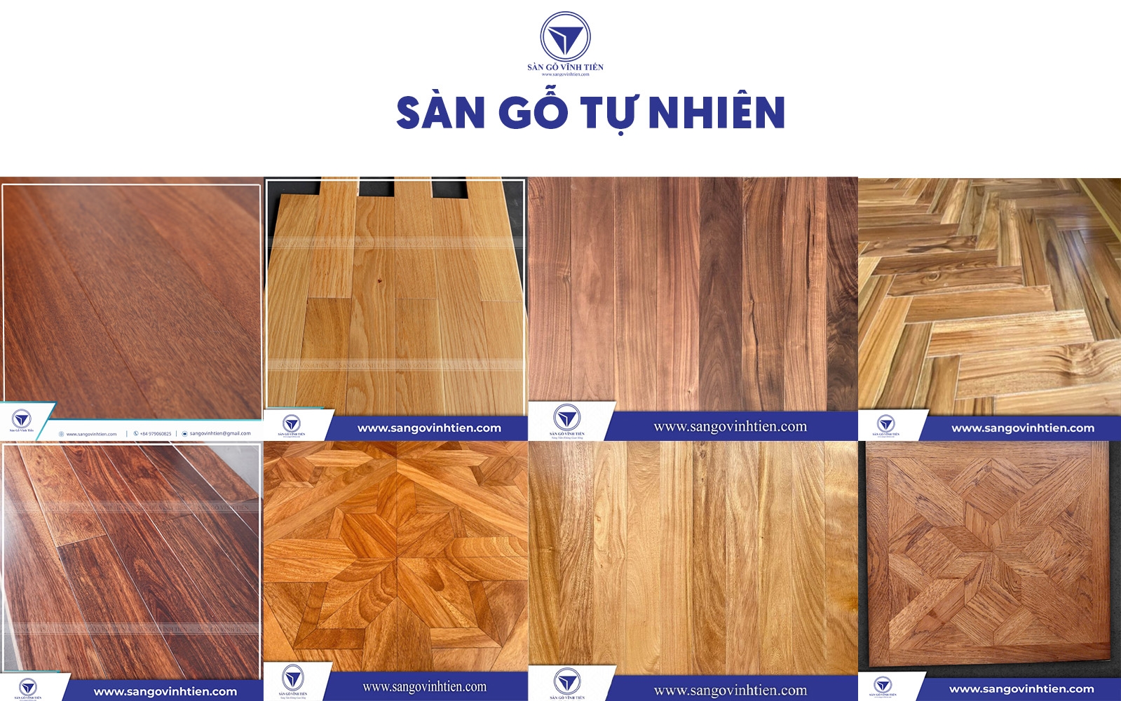 Các mẫu sàn gỗ đa dạng của Sàn Gỗ Vĩnh Tiến Các mẫu sàn gỗ đa dạng của Sàn Gỗ Vĩnh Tiến