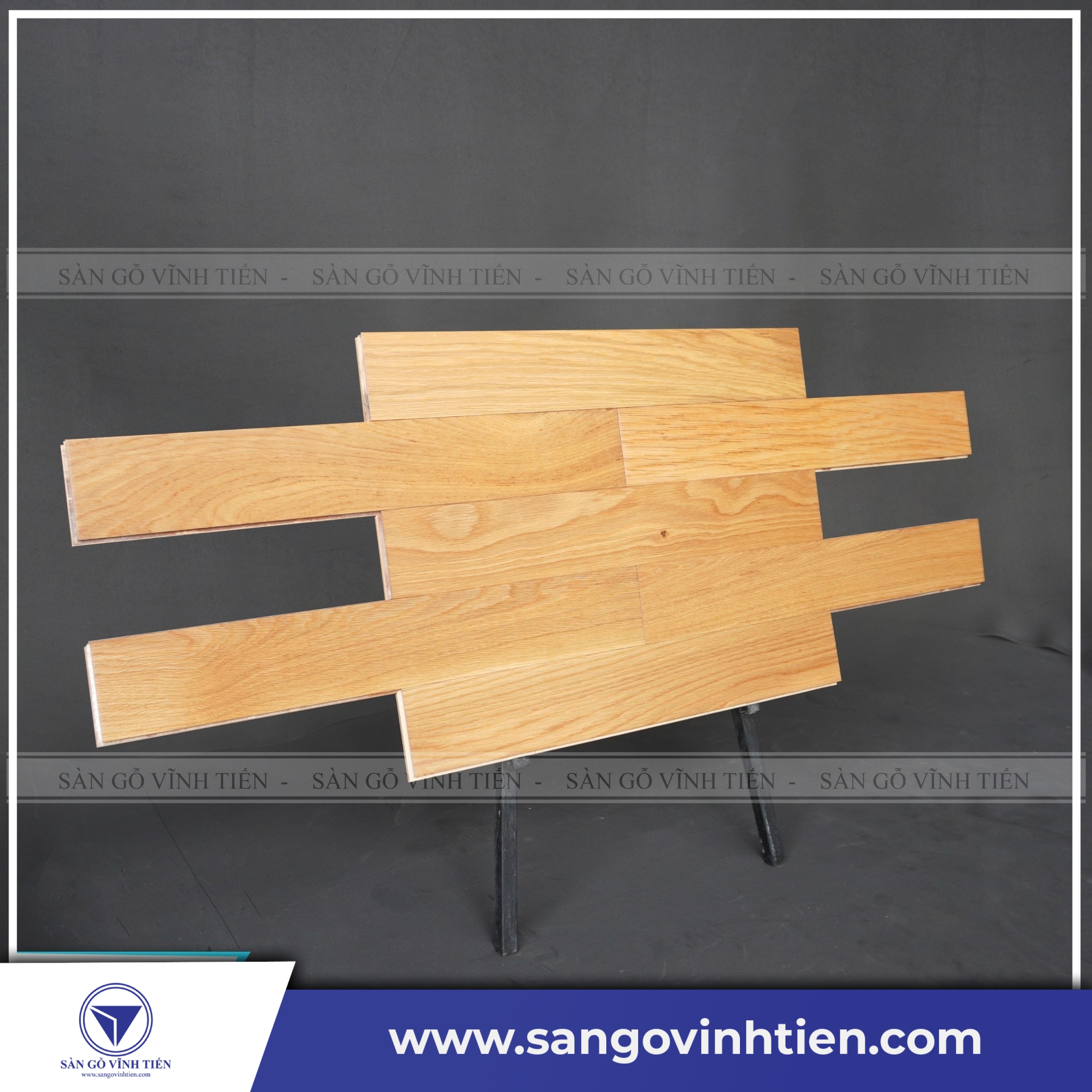 Mẫu ván sàn gỗ Ván sàn gỗ Sồi có sẵn tại kho ván sàn gỗ Thủ Đức