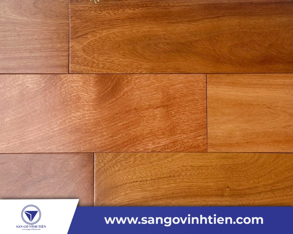 Ván sàn gỗ Gõ Đỏ vân đẹp TpHCM – Dòng cao cấp cho showroom nội thất hạng sang