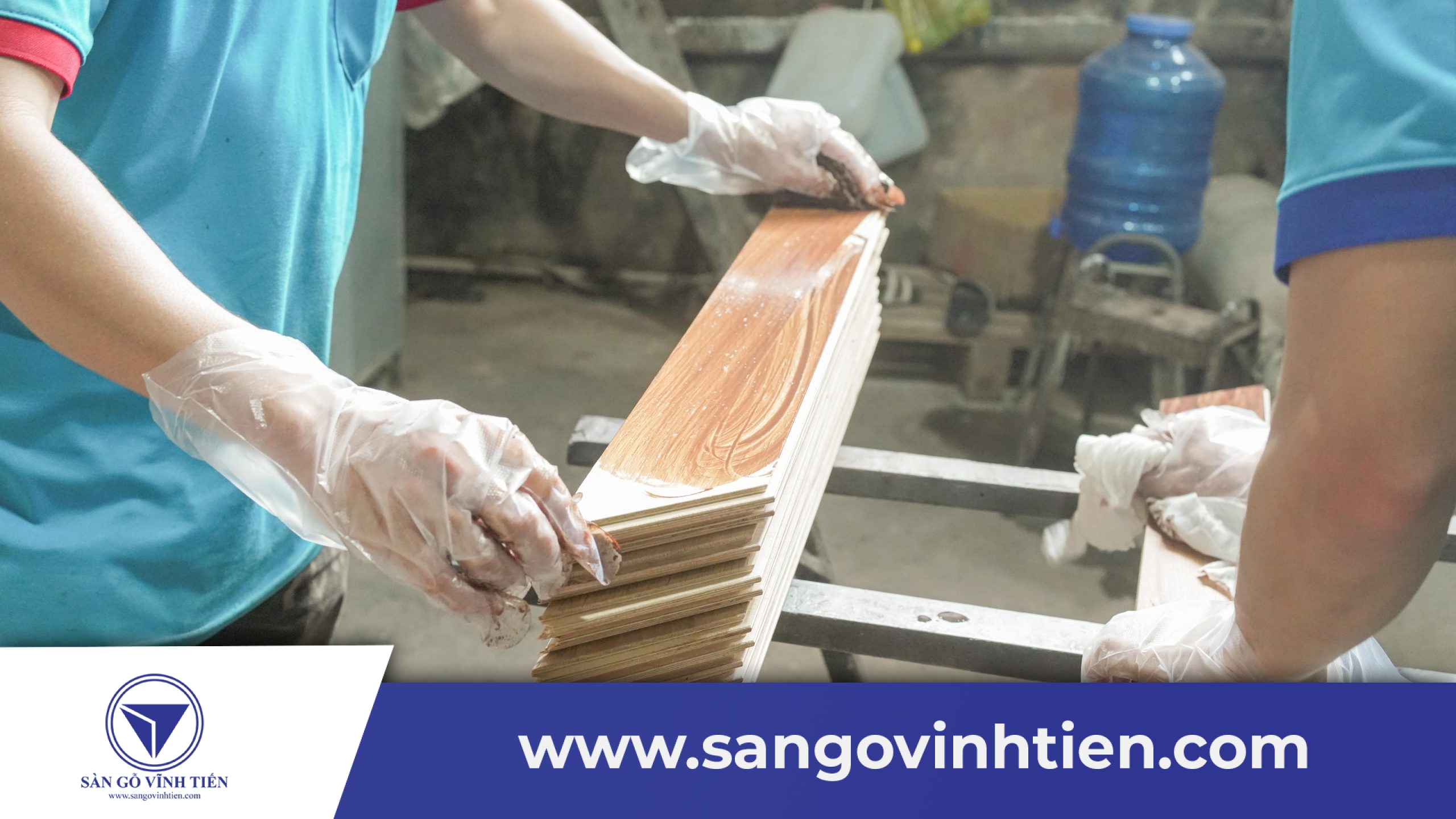 Thi Công Ván Sàn Gỗ Walnut Cao Cấp