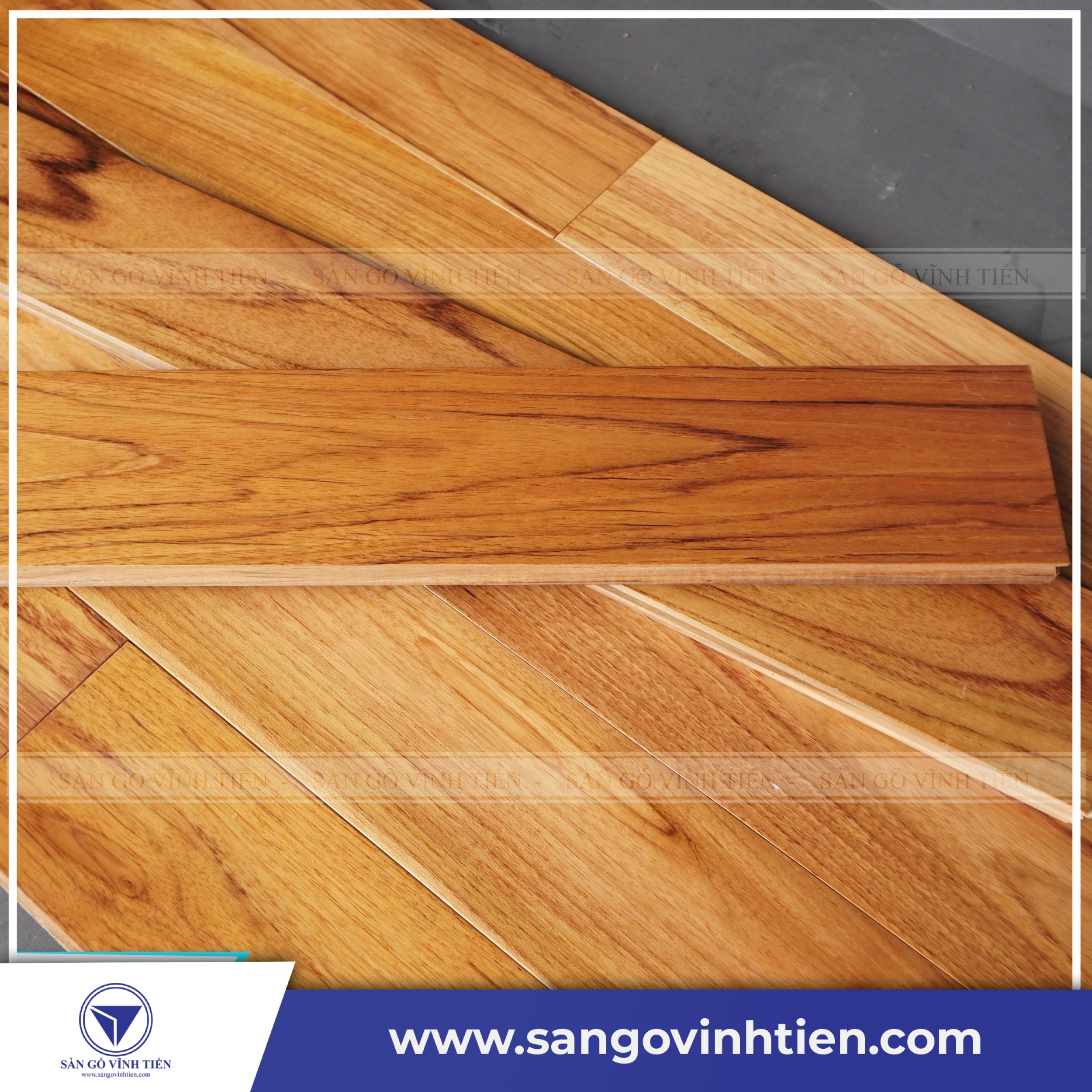 Ván sàn gỗ Teak phù hợp với nhiều không gian