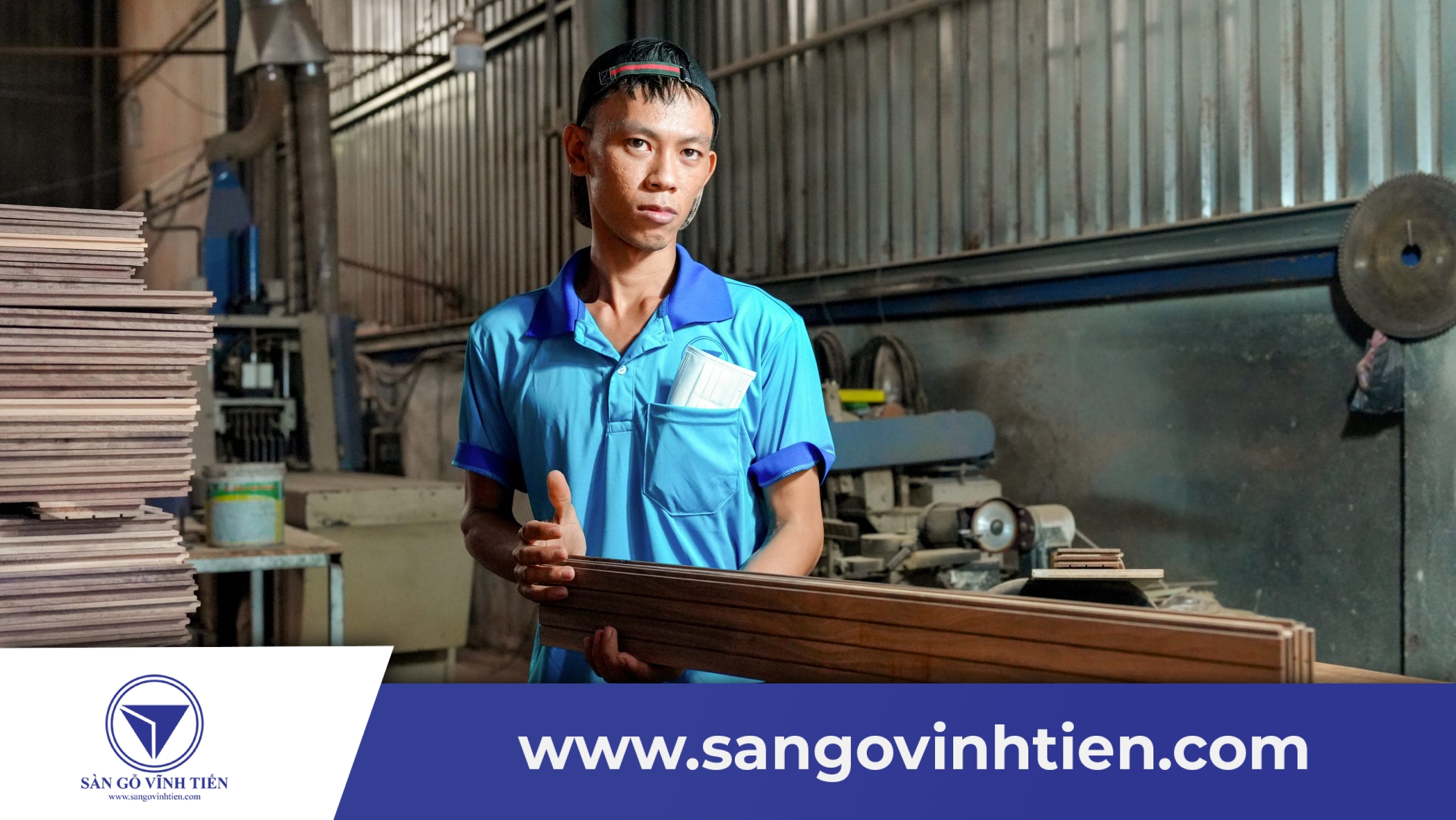 Vĩnh Tiến - Đơn vị sản xuất ván sàn gỗ tự nhiên chất lượng